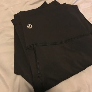 Lululemon High Times Pants 7/8 length black.